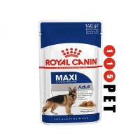 پوچ سگ بالغ نژاد بزرگ رویال کنین Royal Canin Maxi adult pouch 140g